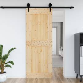 Ușă, 85x210 cm, lemn masiv de pin
