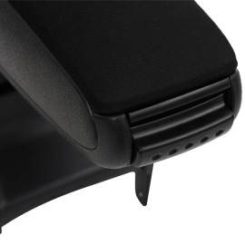 Cotieră auto, negru, 15x35x(30-47) cm abs, 8 image