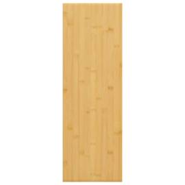 Raft de perete, 80x20x4 cm, bambus, 2 image