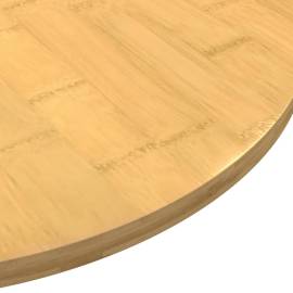 Blat de masă, Ø60x1,5 cm, bambus, 3 image