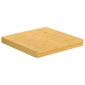 Blat de masă, 60x60x4 cm, bambus