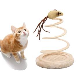 Jucarie interactiva pentru pisici, model Mouse, 15 x 23cm, 2 image
