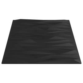 Panouri de perete 24 buc. negru 50x50 cm eps 6 m² piatră, 5 image