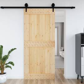 Ușă, 100x210 cm, lemn masiv de pin