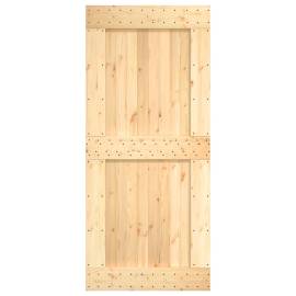 Ușă, 100x210 cm, lemn masiv de pin, 5 image