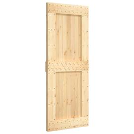 Ușă, 90x210 cm, lemn masiv de pin, 2 image