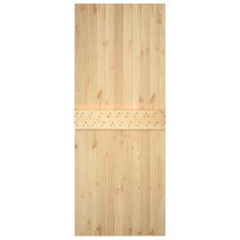 Ușă, 90x210 cm, lemn masiv de pin, 6 image