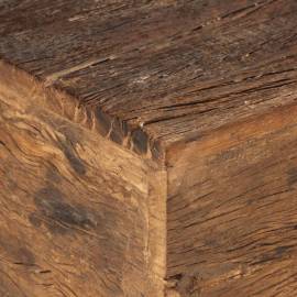 Bancă, 110 cm, lemn masiv reciclat, 5 image