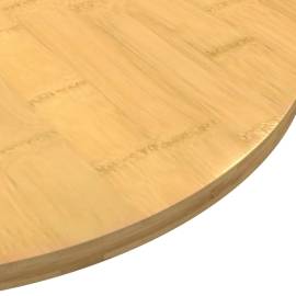 Blat de masă, Ø30x1,5 cm, bambus, 3 image