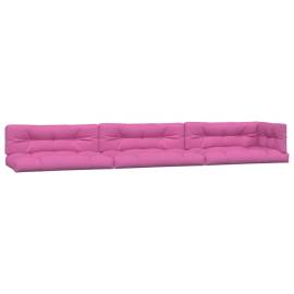 Perne de paleți, 7 buc., roz, material textil, 2 image