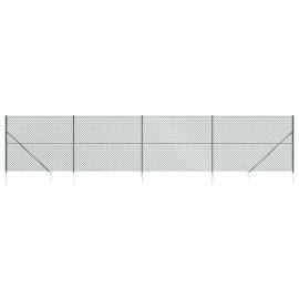 Gard plasă de sârmă cu țăruși de fixare, 2x10 m, 2 image