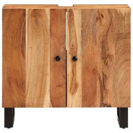 Dulap de chiuvetă 62x33x58 cm lemn masiv acacia & lemn compozit, 4 image