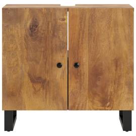 Dulap de chiuvetă 62x33x58 cm lemn masiv mango & lemn compozit, 4 image