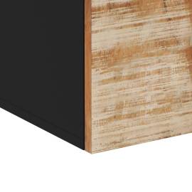 Dulap de perete de baie, 38x33x48 cm, lemn masiv reciclat, 10 image