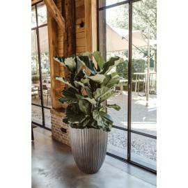 Capi vas de plante urban tube elegant, gri închis, 55x73 cm, mic, 3 image