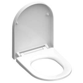 SchÜtte capac de toaletă duroplast „white”, în formă de d