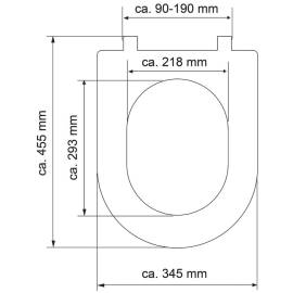 SchÜtte capac de toaletă duroplast „white”, în formă de d, 7 image