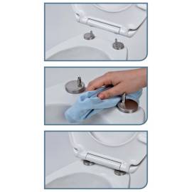 SchÜtte capac de toaletă duroplast „white”, în formă de d, 6 image