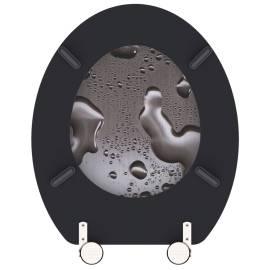 SchÜtte scaun de toaletă „grey steel”, mdf, 5 image