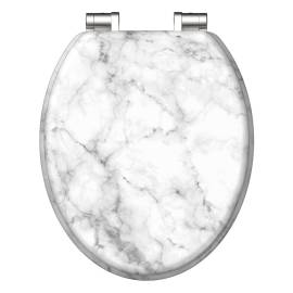 SchÜtte scaun de toaletă cu închidere silențioasă „marmor stone”, 3 image