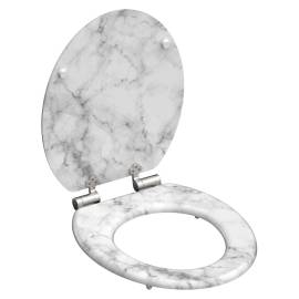 SchÜtte scaun de toaletă cu închidere silențioasă „marmor stone”, 2 image