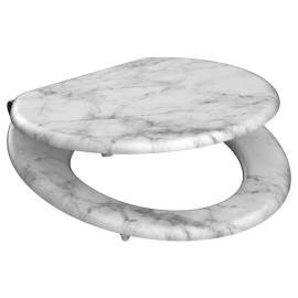SchÜtte scaun de toaletă cu închidere silențioasă „marmor stone”, 6 image