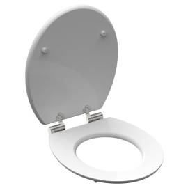 SchÜtte scaun toaletă asia cu închidere silențioasă extralucios mdf, 3 image