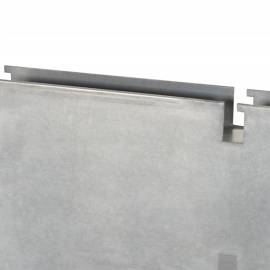 Stâlpi de gard de grădină 20 buc. argintiu 220 cm oțel, 6 image