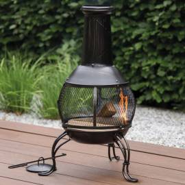Redfire vatră de foc „sauda”, bronz, oțel, 3 image