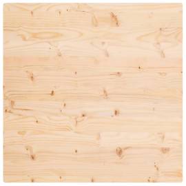 Blat de masă, 90x90x2,5 cm, lemn masiv de pin, pătrat, 4 image