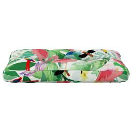 Pernă de paleți, multicolor, 80x40x12 cm, textil, 5 image