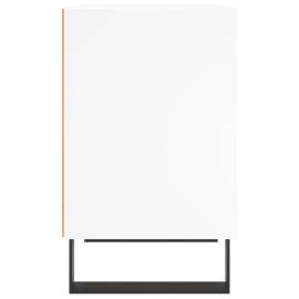 Noptieră, alb, 40x30x50 cm, lemn compozit, 5 image