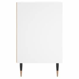 Noptiere, 2 buc, alb, 40x30x50 cm, lemn compozit, 6 image