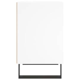 Noptiere, 2 buc, alb, 40x30x50 cm, lemn compozit, 6 image