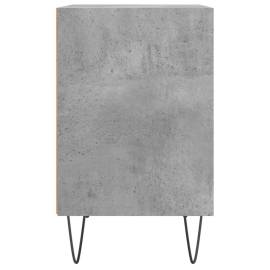 Noptieră, gri beton, 40x30x50 cm, lemn compozit, 5 image