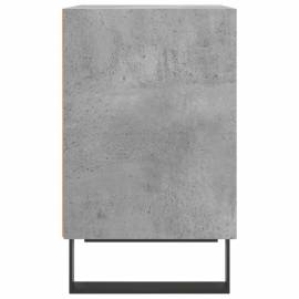 Noptiere, 2 buc., gri beton, 40x30x50 cm, lemn compozit, 6 image