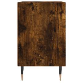 Noptiere, 2 buc., stejar fumuriu, 40x30x50 cm, lemn compozit, 6 image