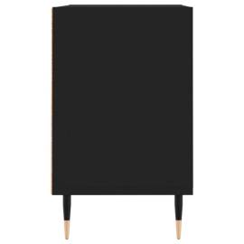 Comodă tv, negru, 69,5x30x50 cm, lemn compozit, 5 image
