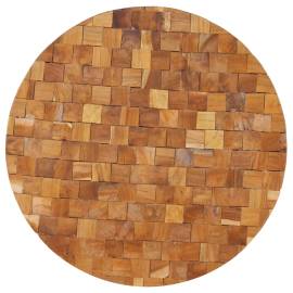 Măsuță de cafea, 60 x 60 x 35 cm, lemn masiv de tec, 6 image