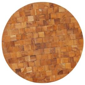 Măsuță de cafea, 60 x 60 x 35 cm, lemn masiv de tec, 5 image