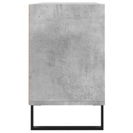 Comodă tv, gri beton, 103,5x30x50 cm, lemn compozit, 5 image