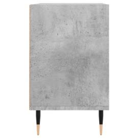 Comodă tv, gri beton, 69,5x30x50 cm, lemn compozit, 5 image
