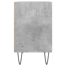 Comodă tv, gri beton, 69,5x30x50 cm, lemn compozit, 5 image