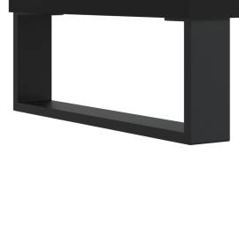 Comodă tv, negru, 103,5x30x50 cm, lemn compozit, 7 image