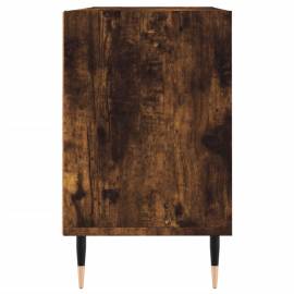 Comodă tv, stejar fumuriu, 103,5x30x50 cm, lemn compozit, 5 image