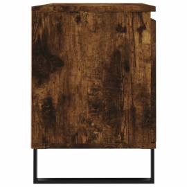 Comodă tv, stejar fumuriu, 104x35x50 cm, lemn compozit, 7 image