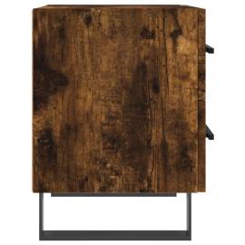 Noptieră, stejar fumuriu, 40x35x47,5 cm, lemn compozit, 7 image