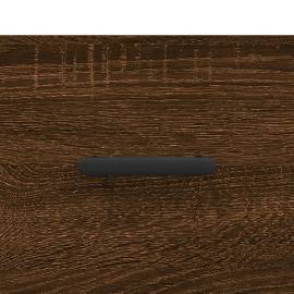 Noptieră, stejar maro, 40x35x47,5 cm, lemn compozit, 9 image
