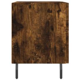 Noptieră, stejar fumuriu, 40x35x47,5 cm, lemn compozit, 7 image