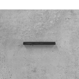 Noptiere, 2 buc., gri beton, 40x35x47,5 cm, lemn compozit, 10 image